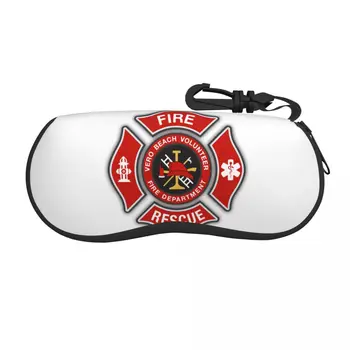Пожарный Спасатель Оболочка пожарного Защитные чехлы для очков Милый футляр для солнцезащитных очков Чехол для очков  5
