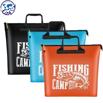 Портативная рыболовная сумка EVA Складное Рыболовное ведро Коробка для живой рыбы Кемпинг Контейнер для воды Кастрюля для хранения рыболовных снастей  5
