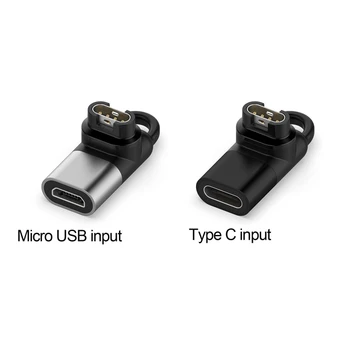 Преобразователь Micro USB/Type-C в 4pin для Quatix 5 Vivoactive 3 /для  5