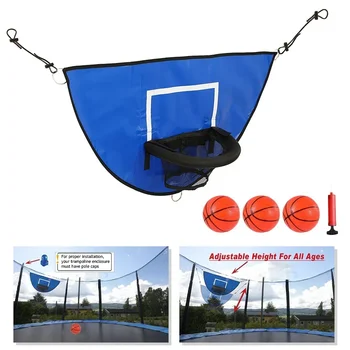 Развлекательные аксессуары для баскетбола детские уличные батуты Игрушка Набор водонепроницаемого солнцезащитного крема универсальная подставка для батута  5