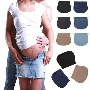 Ремни для беременных, брюки на пуговицах, удлинительная пряжка для одежды для беременных, швейные принадлежности для беременных женщин, женские брюки  5
