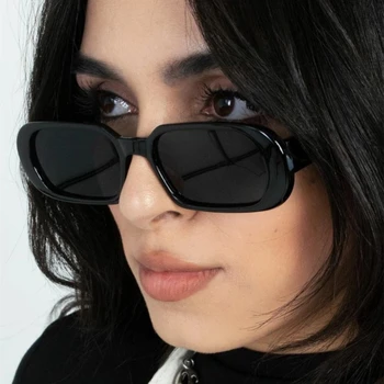 Ретро солнцезащитные очки женские брендовые дизайнерские винтажные солнцезащитные очки для уличной съемки Ins Женские Oculos Lunette De Soleil Femm  4