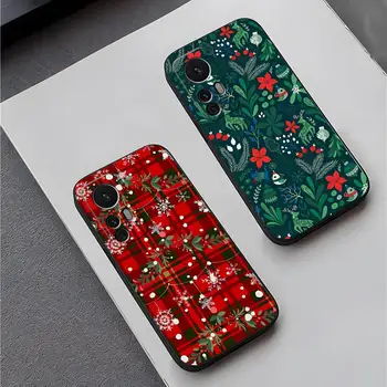 Рождественская Снежинка, Елка, Чехол Для Телефона Xiaomi Redmi POCO M5 X5 F3 X3 GT M4 M3 X4 NFC 10Pro Note 11 11T 10 9 Pro Чехол  5