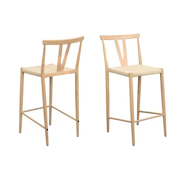 Роскошный барный стул Современный уличный деревянный барный стул с деревянной стойкой Высота барных стульев для кухни  5