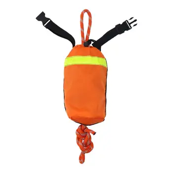 Светоотражающая веревочная сумка с плавающей леской для подледной рыбалки на каноэ  5