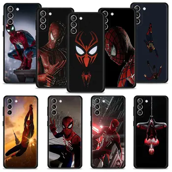 Силиконовый Чехол Marvel Spiderman Tom Holland Для Samsung Galaxy S23 S22 S21 S20 Ultra FE S10 S9 S8 Plus Note 20Ultra 10 Plus Case  10