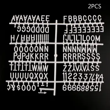 Символы цифр для сменных фетровых досок для писем  3