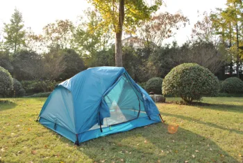 Синяя палатка, Сверхлегкая 2-местная 20D Силиконовая нейлоновая кемпинговая палатка, CZX-449B Синяя MSR Hubaba NX 2-местная палатка с габаритными размерами  5