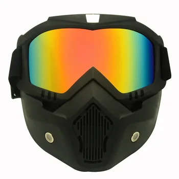 Спорт на открытом воздухе Ветрозащитная маска Goggle HD Велосипедные очки Сноубордические Очки Езда на мотокроссе Летние Солнцезащитные очки с защитой от UV400  5