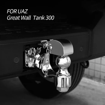 Сцепное устройство для прицепа заднего бампера ДЛЯ УАЗ Great Wall Tank 300 2021 2022 2023 Аксессуары для предотвращения столкновений на бездорожье  5