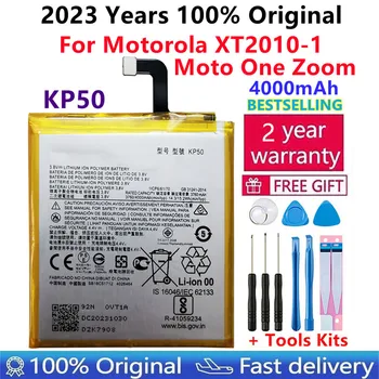 Топовый Бренд, 100% Аккумулятор KP50 для Motorola XT2010-1, Moto One Zoom, Moto One Zoom Global, Moto One Zoom Global с двумя SIM-картами в наличии  1