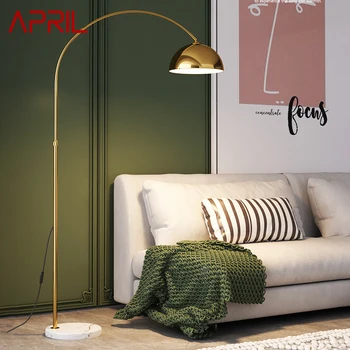 Торшер APRIL Nordic Fishing, современная семейная гостиная, спальня, креативный светодиодный декоративный светильник  10