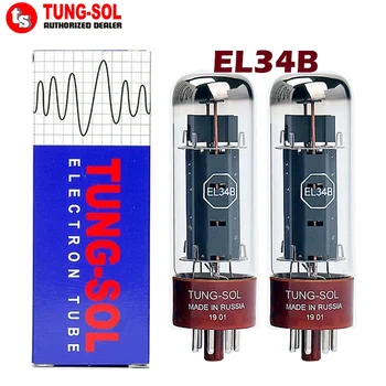 Точное сопряжение Вакуумной Трубки TUNG-SOL EL34B EL34 Заменит Электронную Лампу 6CA7 6P3P 6L6 Для Усилителя HIFI Audio valve Kit  10