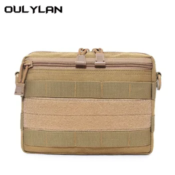 Уличный поясной рюкзак Oulylan, многофункциональная сумка для инструментов MOLLE, EDC, сумка для хранения разных вещей, кошелек для спортивных аксессуаров для отдыха  3