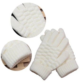 Универсальные детские зимние перчатки 77HD Стильные и практичные детские перчатки Теплые Перчатки Идеально подходят для игр на свежем воздухе и повседневного использования  5