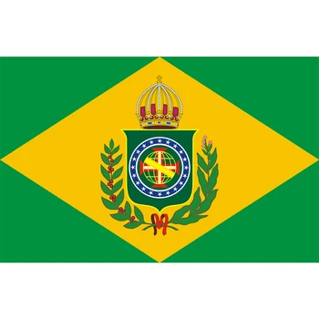 Флаг Бразильской империи Xiangying со звездой 90x150 см 20 для украшения  4