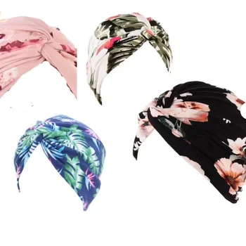 ХИМИОТЕРАПЕВТИЧЕСКАЯ ШАПОЧКА-БИНИ, супер Мягкая хлопковая шапочка-бини с цветочным узлом, Тюрбан, повязка на голову, шарф для волос, Пляжные женские аксессуары  5
