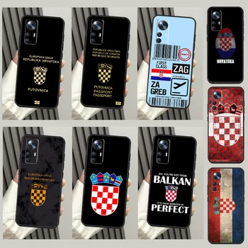 Художественный чехол с флагом Хорватии Для POCO F5 X5 Pro X3 X4 GT F4 F3 M5 Чехол Для Xiaomi 12T Pro 11T 13 Pro 11 12 Lite  5