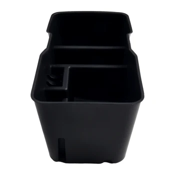 Черный внутренний подлокотник Консоль Коробка для Kia EV6 2021 2023 Термостойкий материал ABS Идеальная посадка и функциональность  5