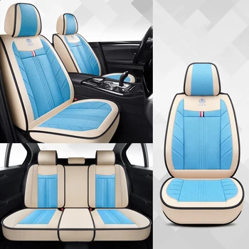 Чехлы для автомобильных сидений Полный комплект Универсальные для Suzuki Swift Samurai Ignis Sx4 Landy Liana Wagon R Flex Автоаксессуары  5