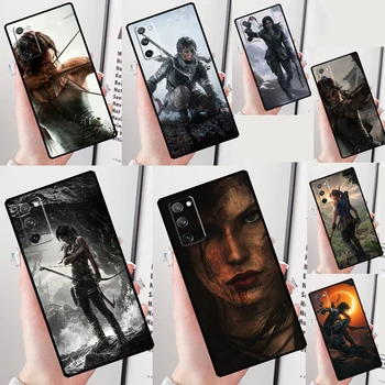 Чехол Tomb Raider Для Samsung Galaxy S23 S22 Ultra Note 10 Plus Note 20 Ultra S9 S10 S20 S21 FE Cover  5