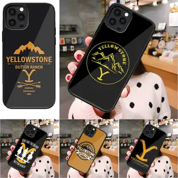 Чехол для телефона Yellowstone PC + TPU Для Samsung Galaxy S21 S10 S20 S22 S30 Plus Note 10 Pro 20 Ультра Дизайнерская Задняя Крышка  10