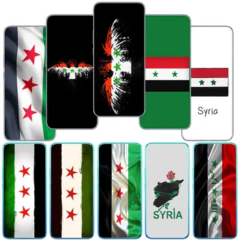 Чехол с Флагом Сирии, Чехол для Телефона Motorola Moto G13 G14 G53 G54 G62 G72 G82 G84 E13 E20 G42 G32 G23 G22, Мягкий Чехол  5