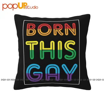Шелковистая наволочка для гей-ЛГБТ-парада Rainbow Pride Parade, креативная декоративная наволочка высшего качества  5