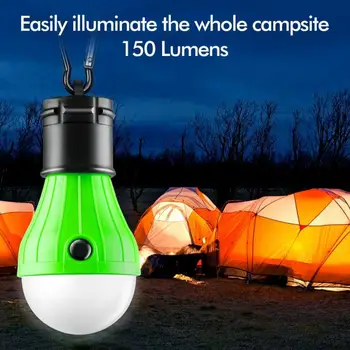 Электрическая лампочка, Подвесной фонарь для кемпинга и рыбалки, Уличные инструменты, Портативные Фонари, Портативная палатка для кемпинга LED  10