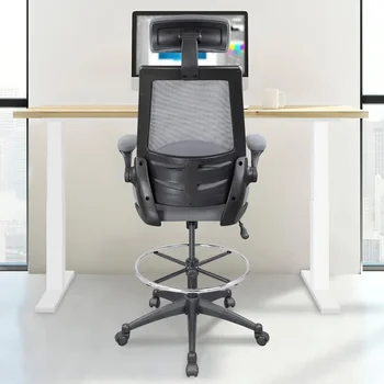 Эргономичный офисный компьютерный чертежный стол, стул с регулируемой высотой подлокотников, функция поддержки талии, игровые стулья для ПК, кресло геймера  5