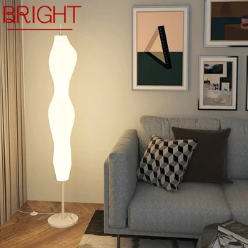 ЯРКИЙ торшер в скандинавском стиле, минимализм, Современная семейная гостиная, Креативная спальня, светодиодный декоративный светильник  5